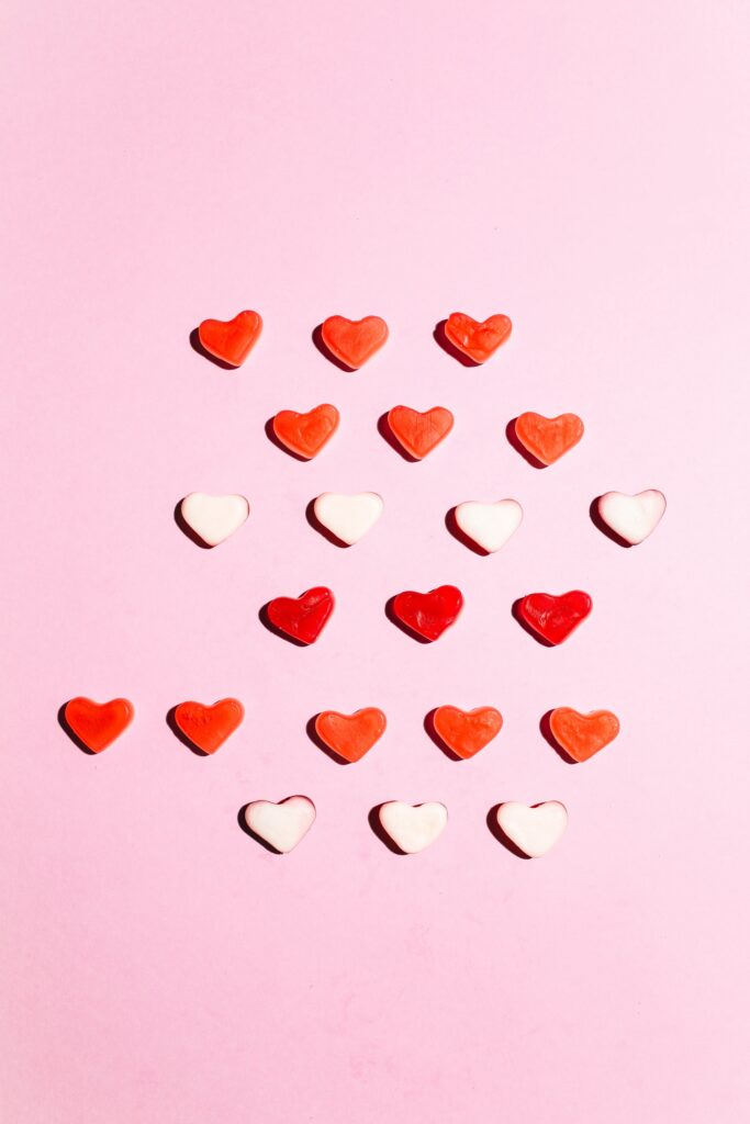 Valentine's Day hearts